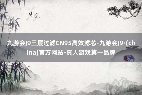 九游会J9三层过滤CN95高效滤芯-九游会J9·(china)官方网站-真人游戏第一品牌