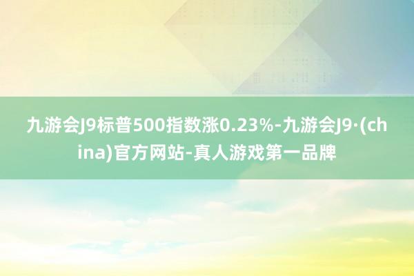 九游会J9标普500指数涨0.23%-九游会J9·(china)官方网站-真人游戏第一品牌