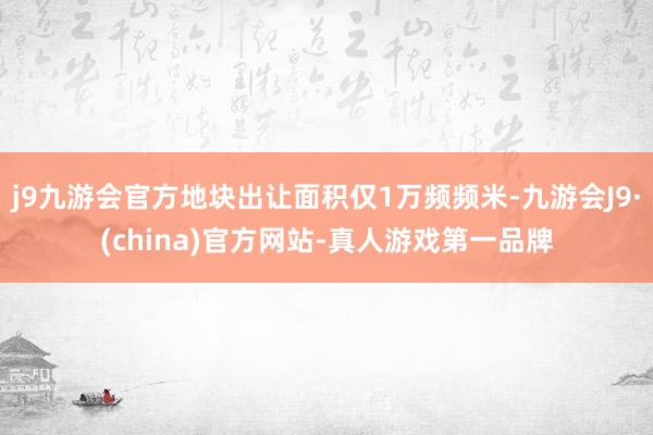 j9九游会官方地块出让面积仅1万频频米-九游会J9·(china)官方网站-真人游戏第一品牌